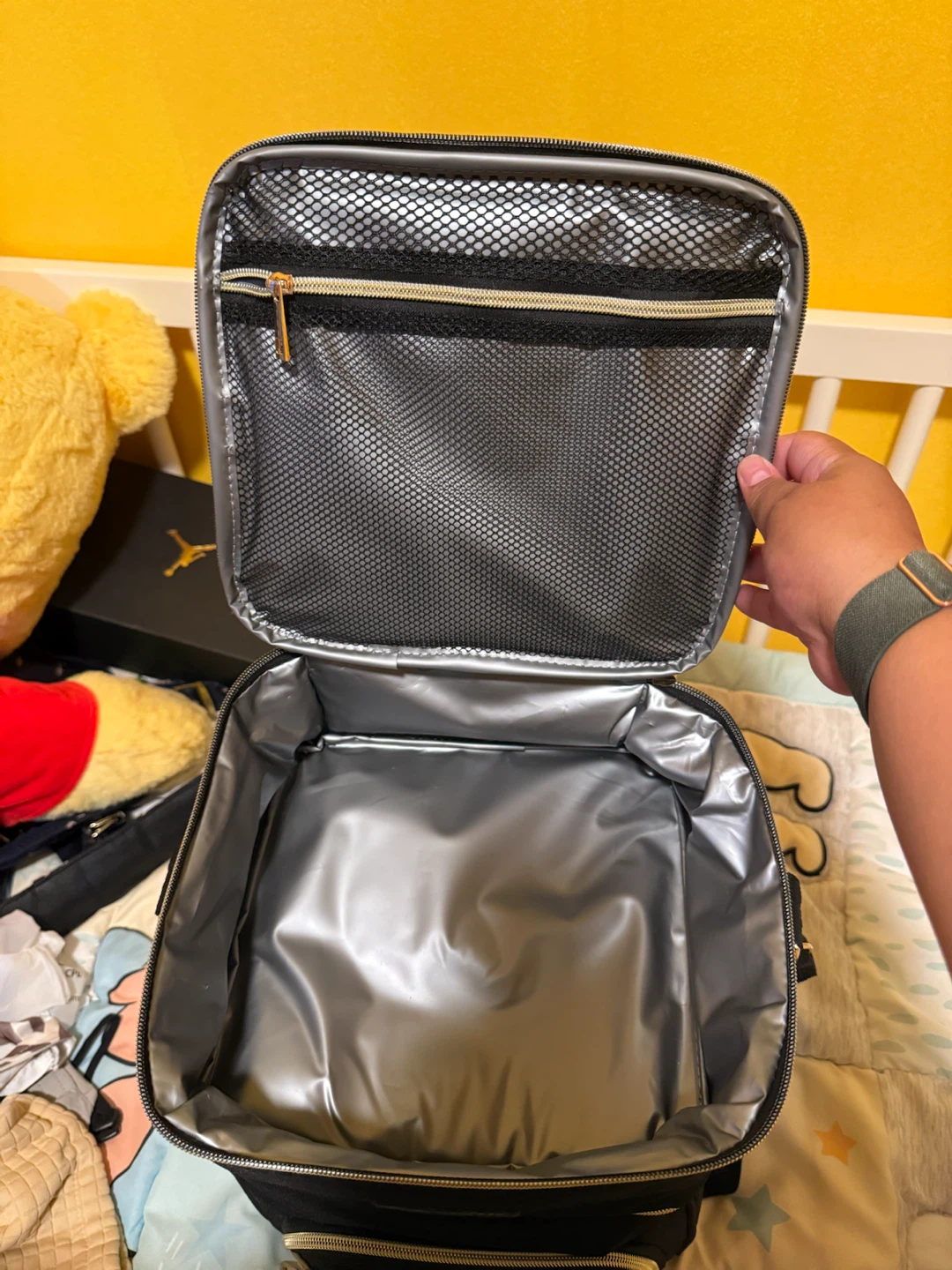 Castal Black Breastmilk Pump Bag - photo 3