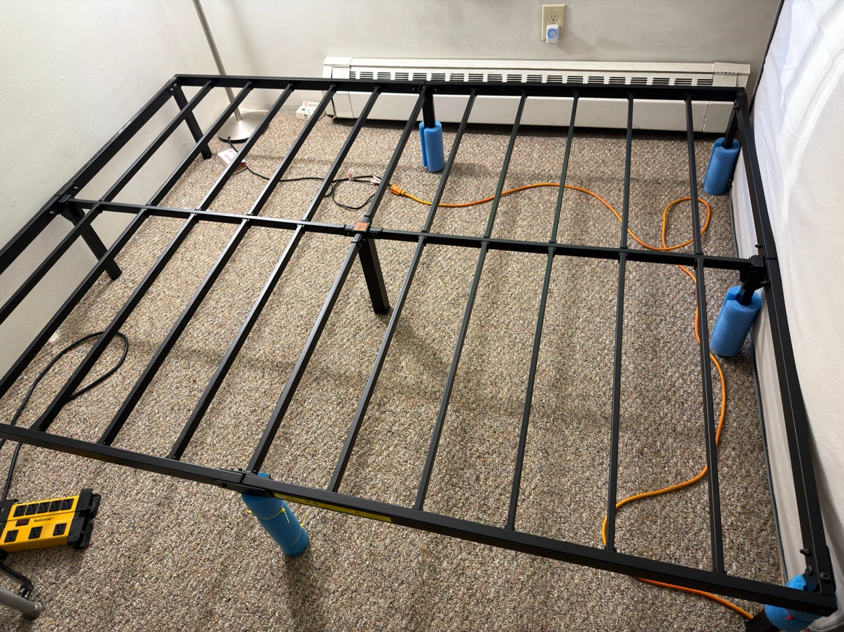 Black Metal Bed Frame