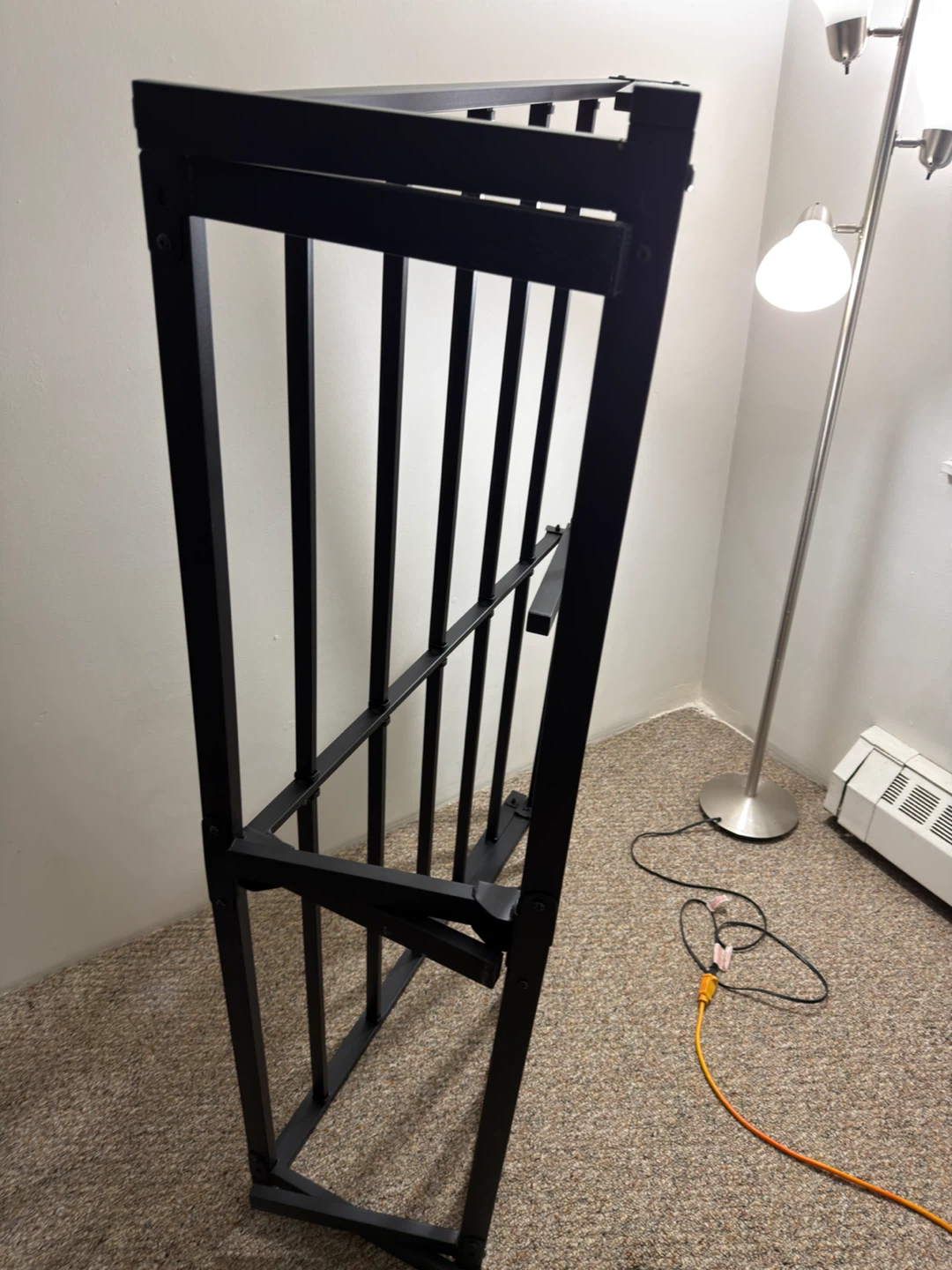 Black Metal Bed Frame - photo 3