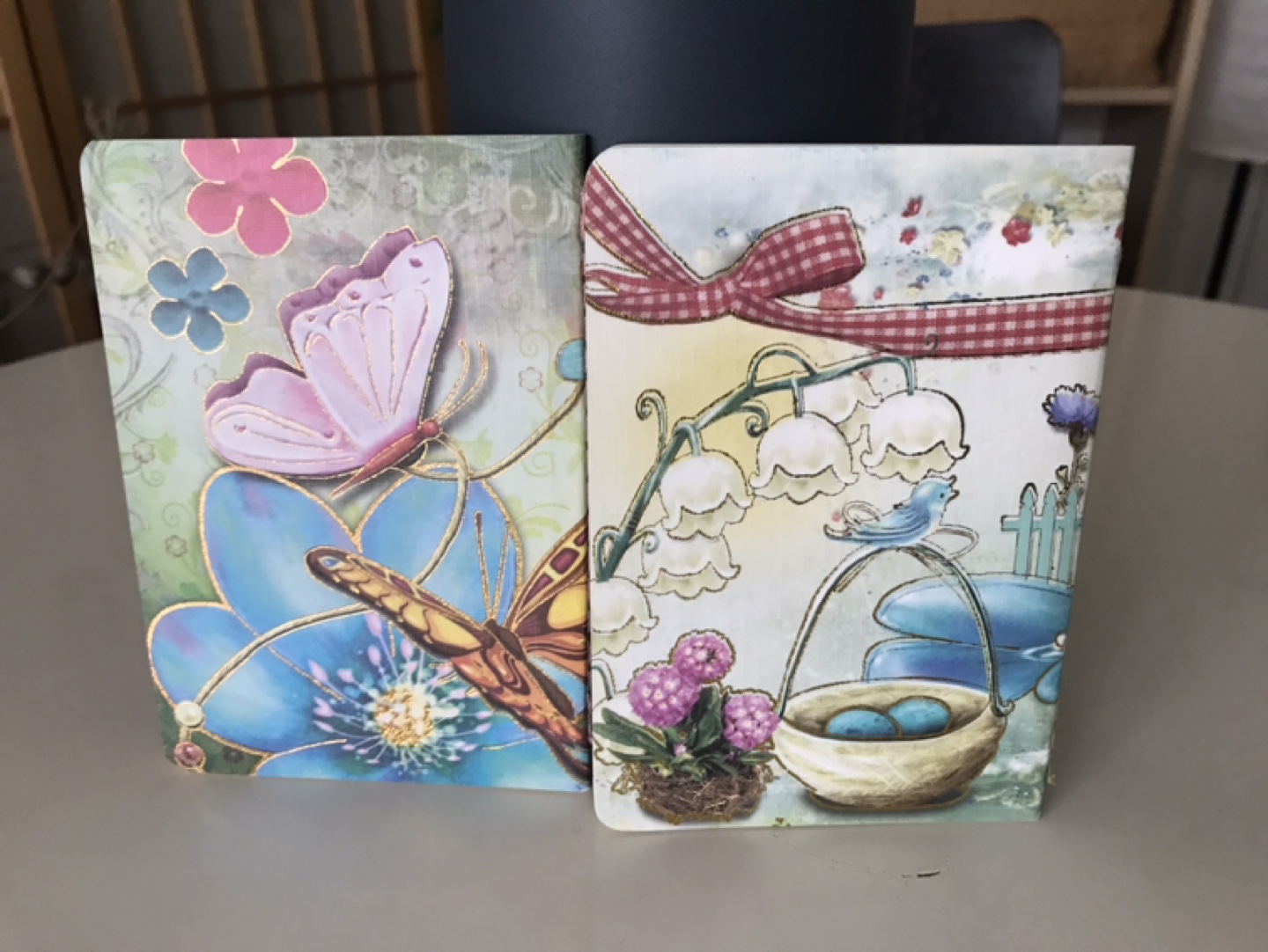 2 Beautiful Notebooks/Journals/Stationery🦋🦉🐞 🌸 - photo 3