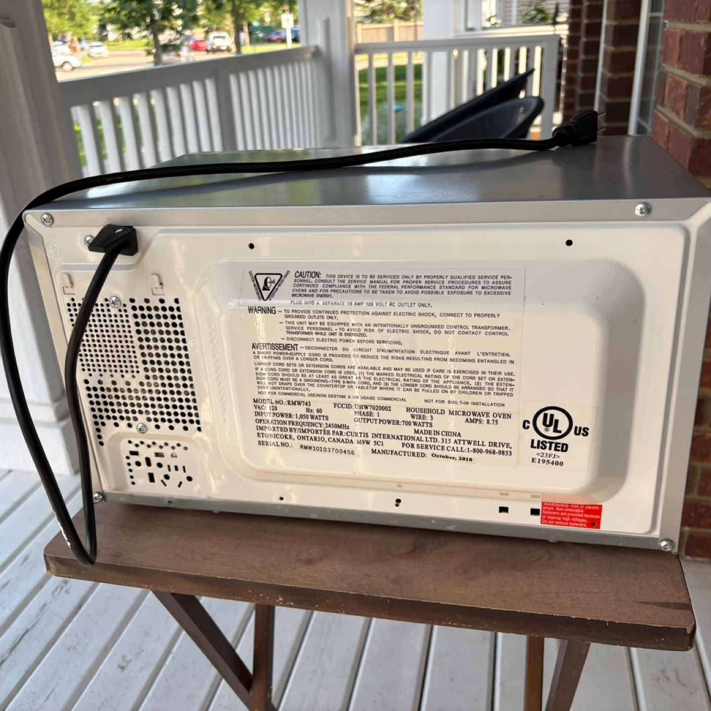 RCA Household Microwave Oven - photo 3