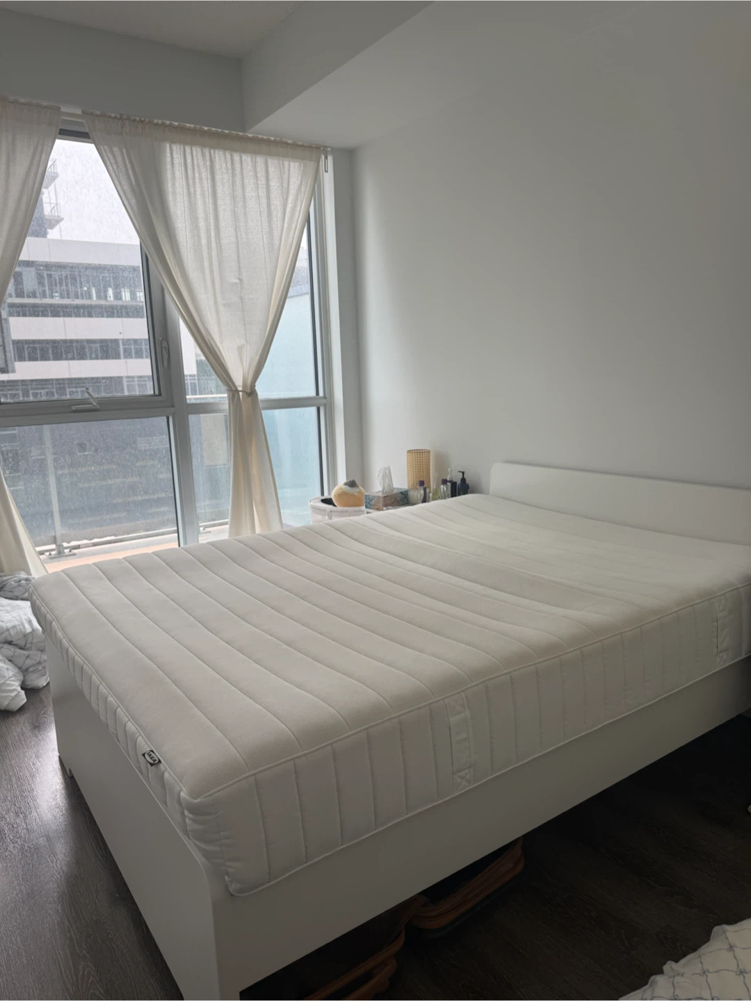 IKEA Mattress with Bed Frame