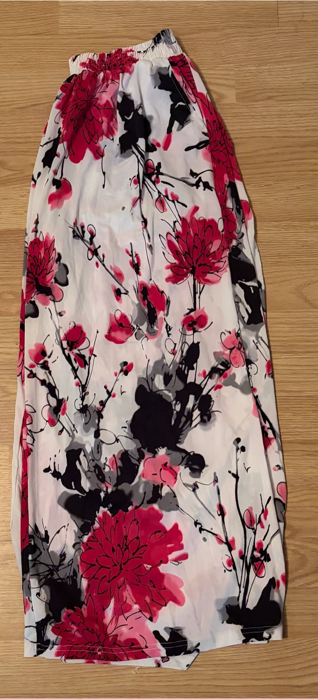 SAND floral maxi pants