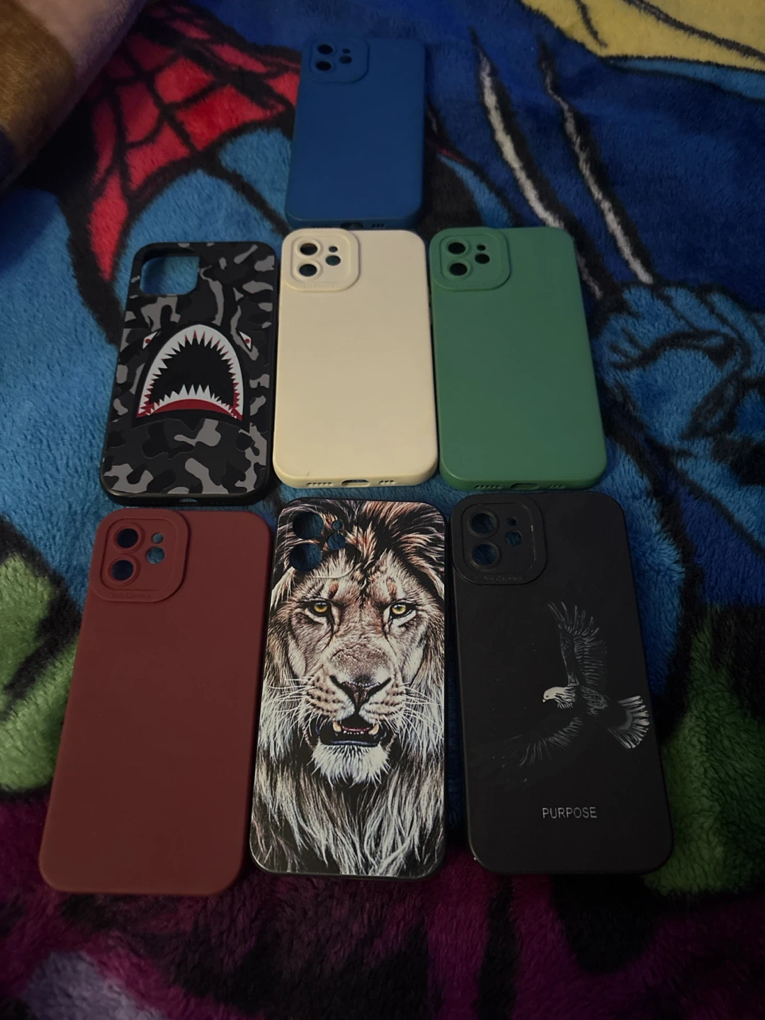 iPhone Case Lot - Mixed Colours & Designs