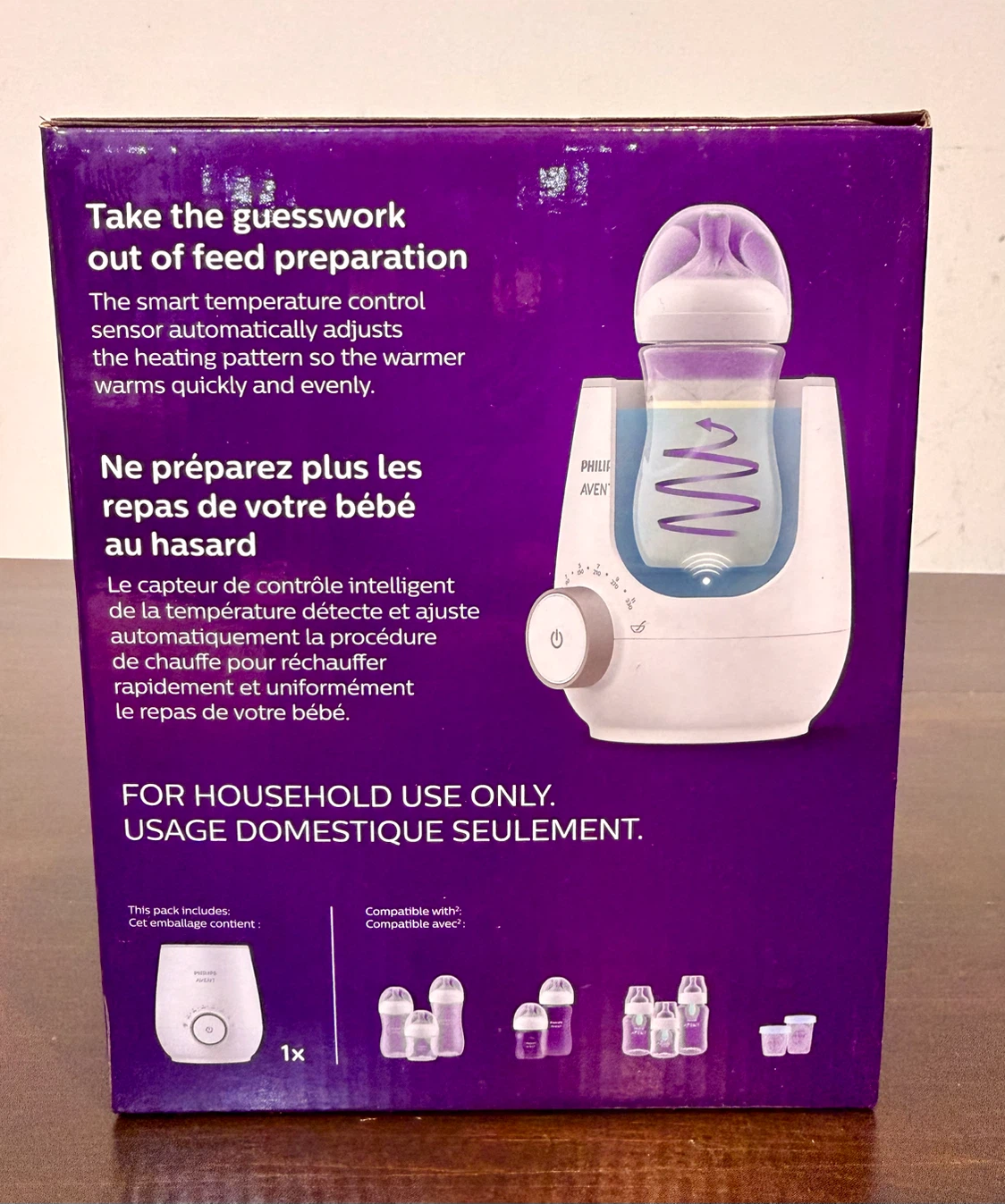 BNIB Philips Avent Premium Fast Bottle Warmer (Model SCF358/00) - photo 3