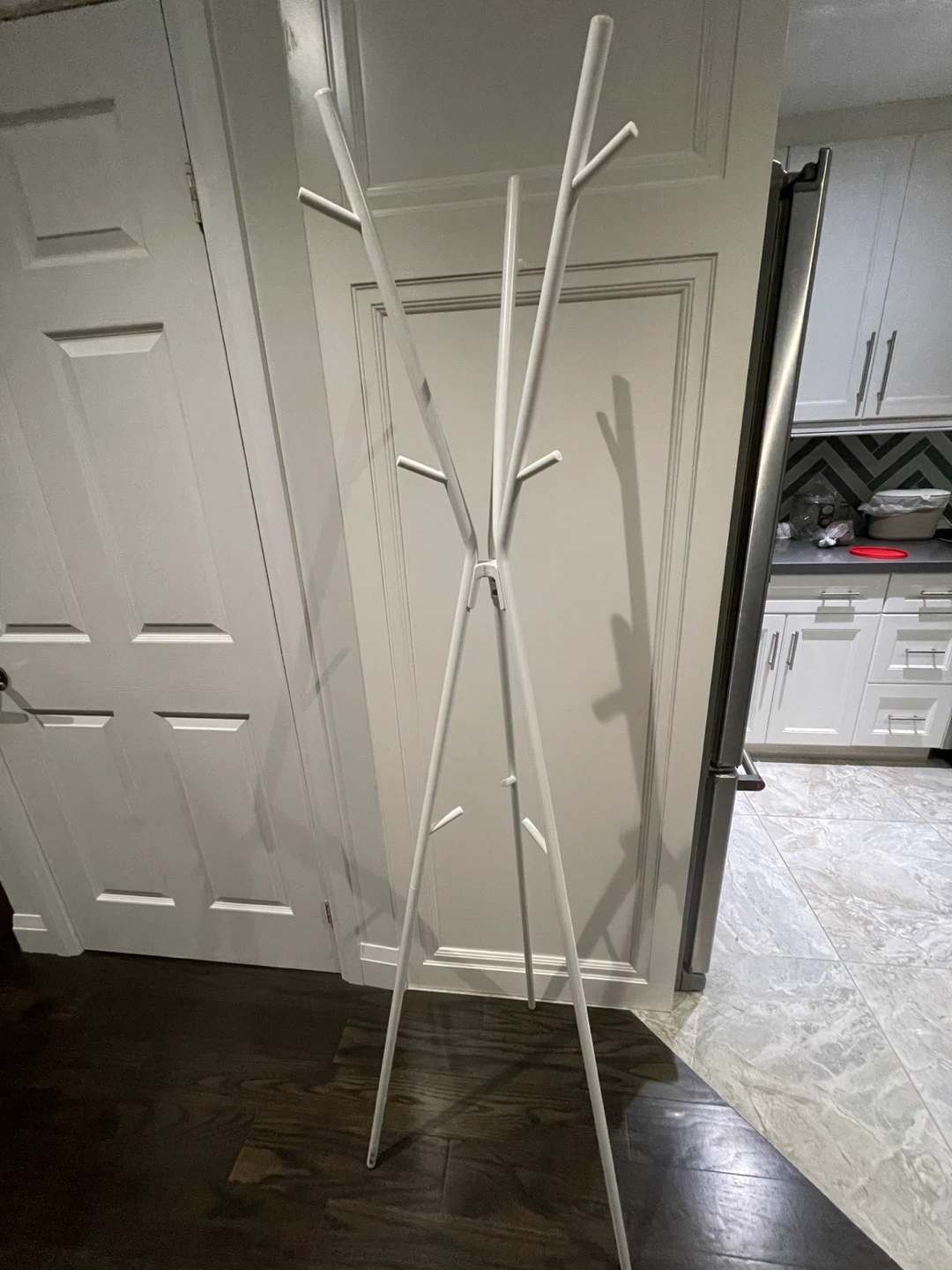 IKEA White Coat Rack