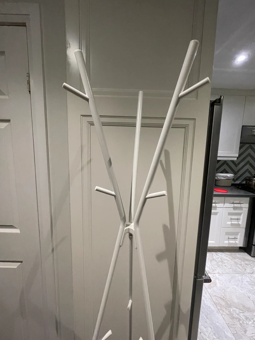 IKEA White Coat Rack - photo 2