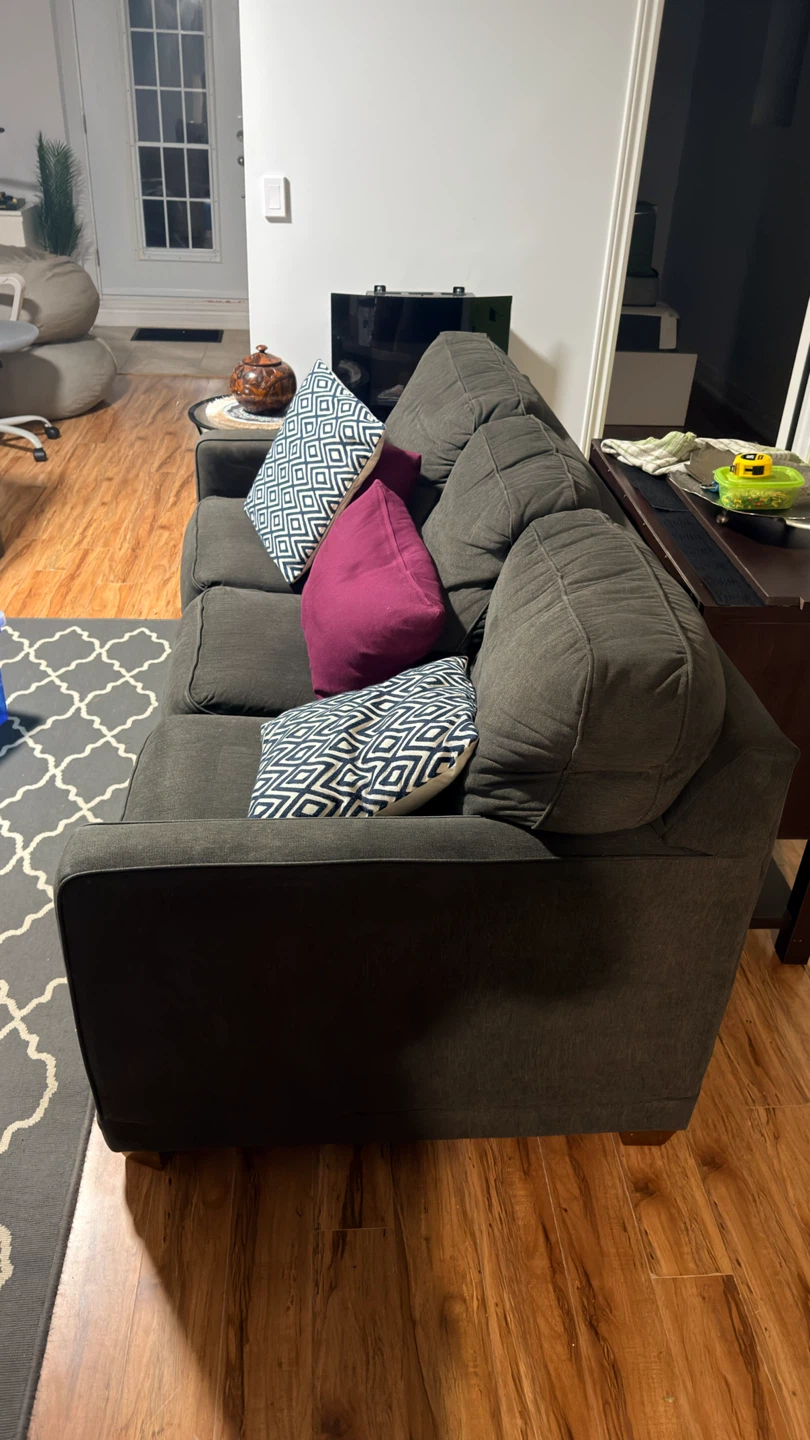 *SALE* Dark Grey Sectional Sofa - photo 2