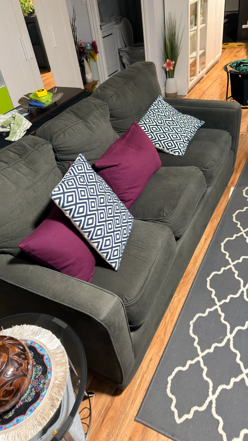 *SALE* Dark Grey Sectional Sofa - photo 3