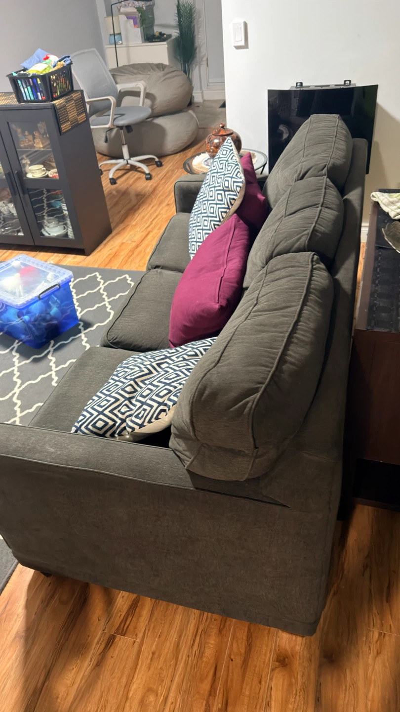 *SALE* Dark Grey Sectional Sofa - photo 4