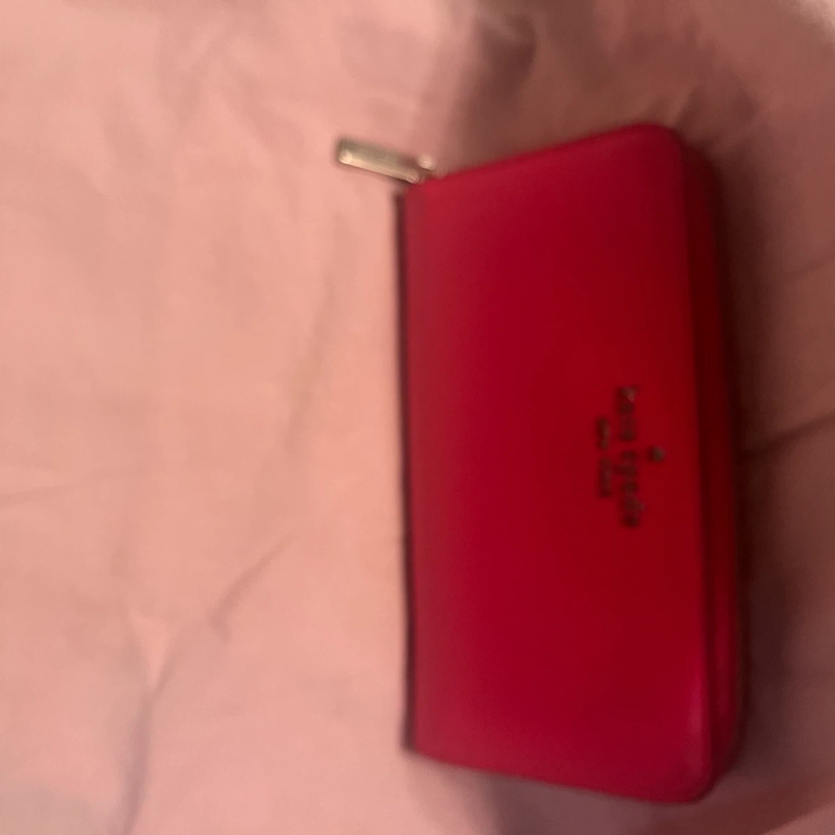 Kate Spade Pink Zip Around Wallet
