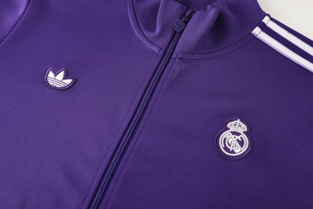 Adidas Real Madrid Tracksuit - Purple - photo 2