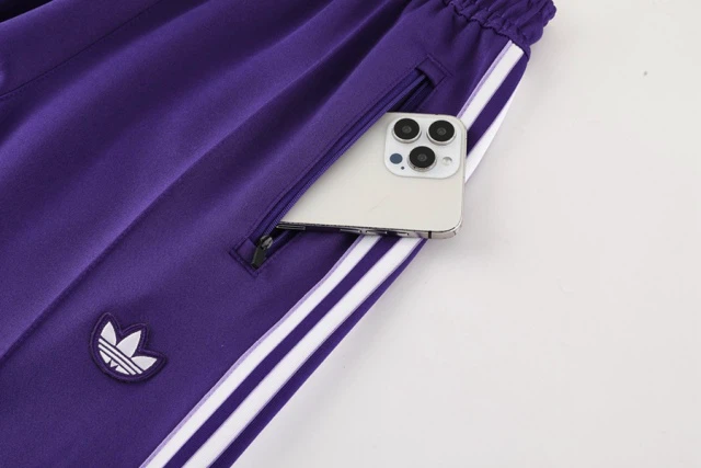 Adidas Real Madrid Tracksuit - Purple - photo 3