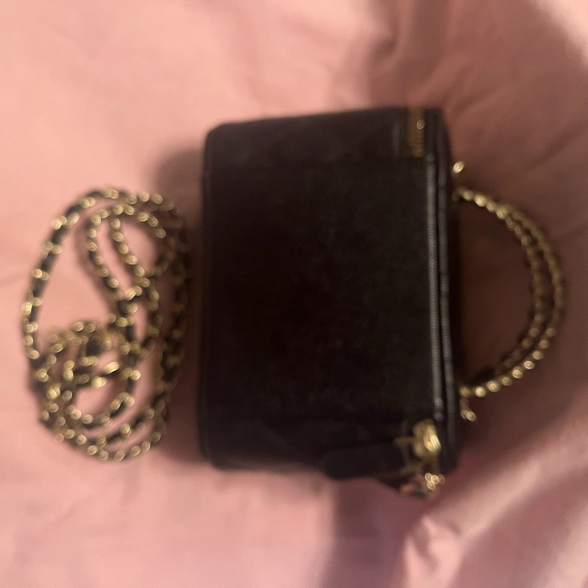 Black Vanity Case with Chain - photo 2