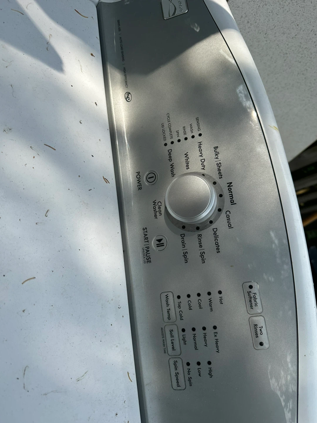 Kenmore Series 600 Washer
