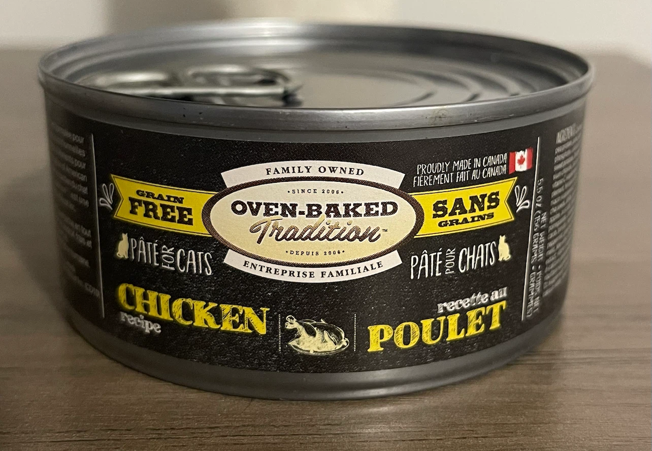 Oven Baked Pate Chicken Wet Cat Food
