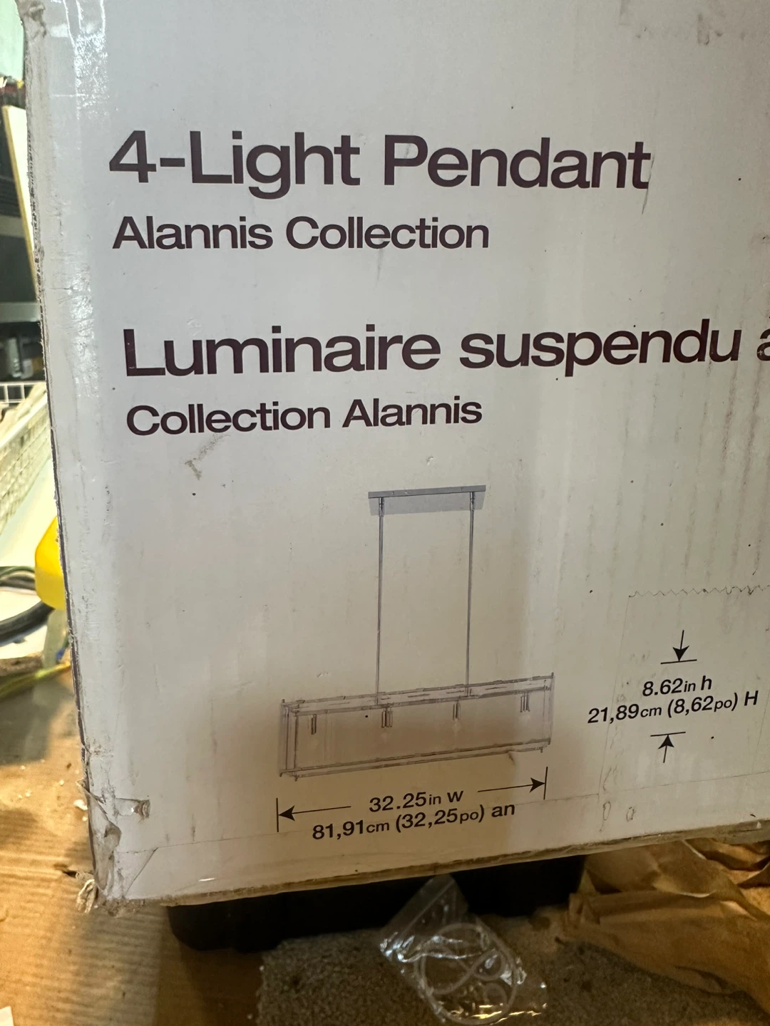 Home Decorators Collection 4-Light Pendant Light