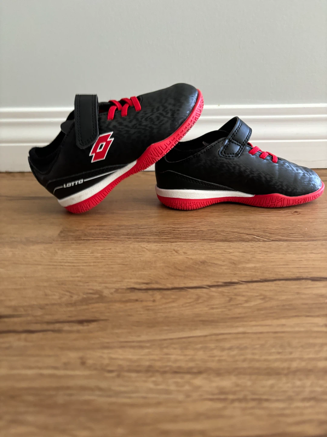 Lotto Kids Soccer indoor shoes - Black/Red - photo 2