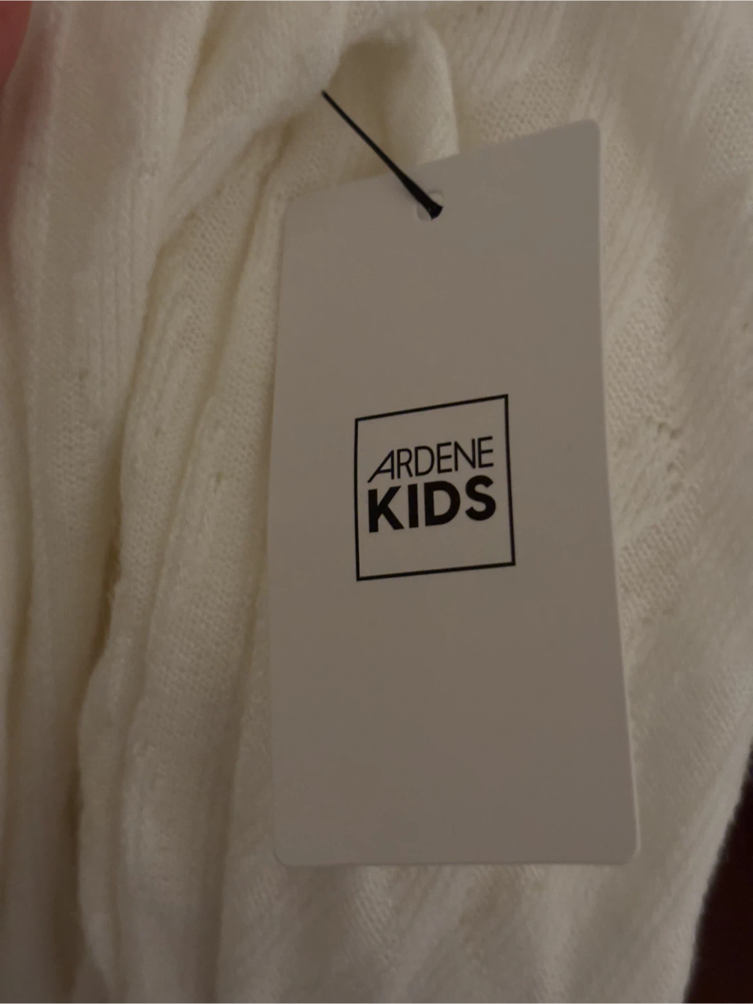 Ardene Kids Cream Cable Knit Cardigan - photo 3