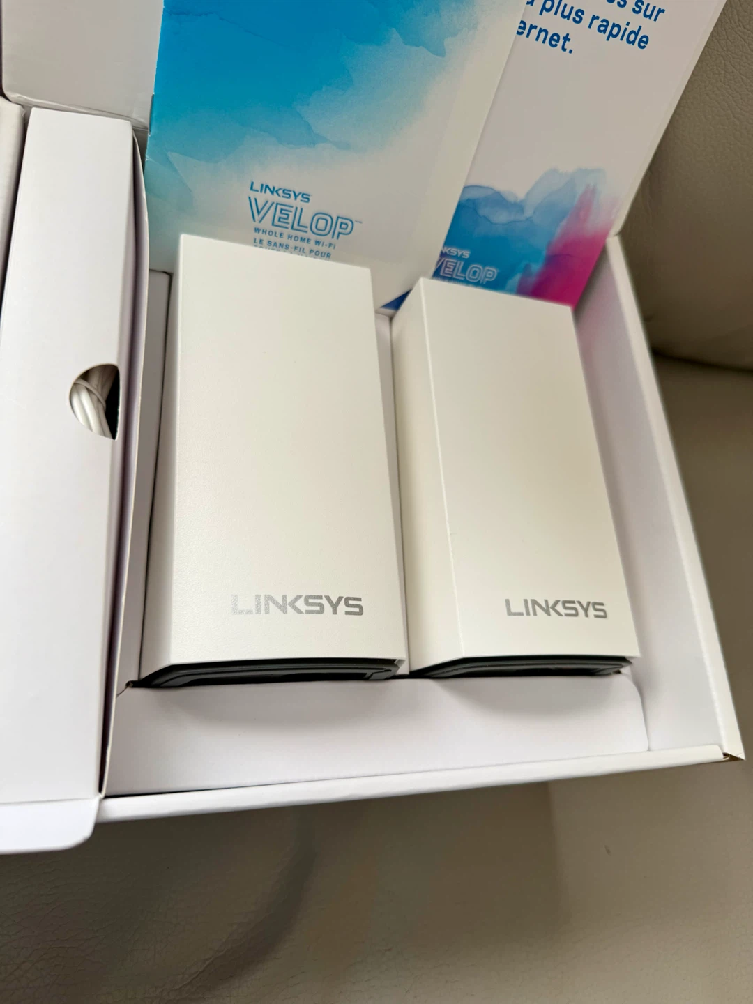 New Linksys Velop AC2400 Dual-Band Mesh WiFI System - 2400gb/s - photo 5