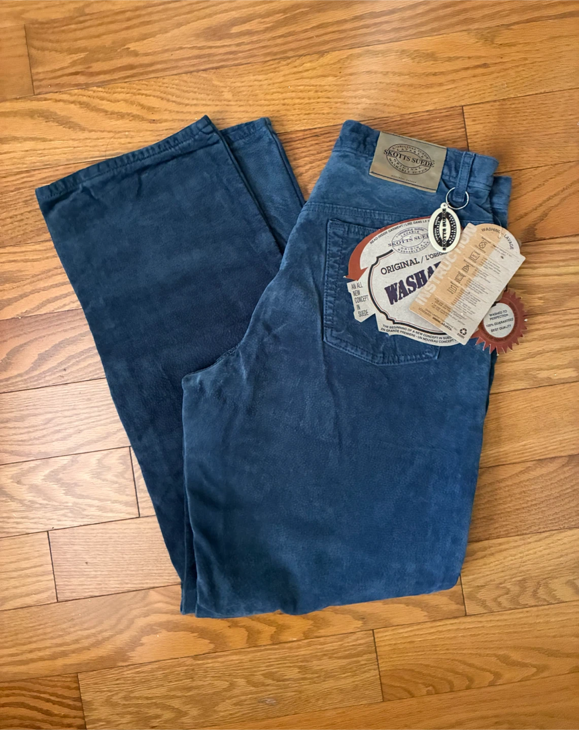 Skotts Suede Washable Suede Pants Size 10/32
