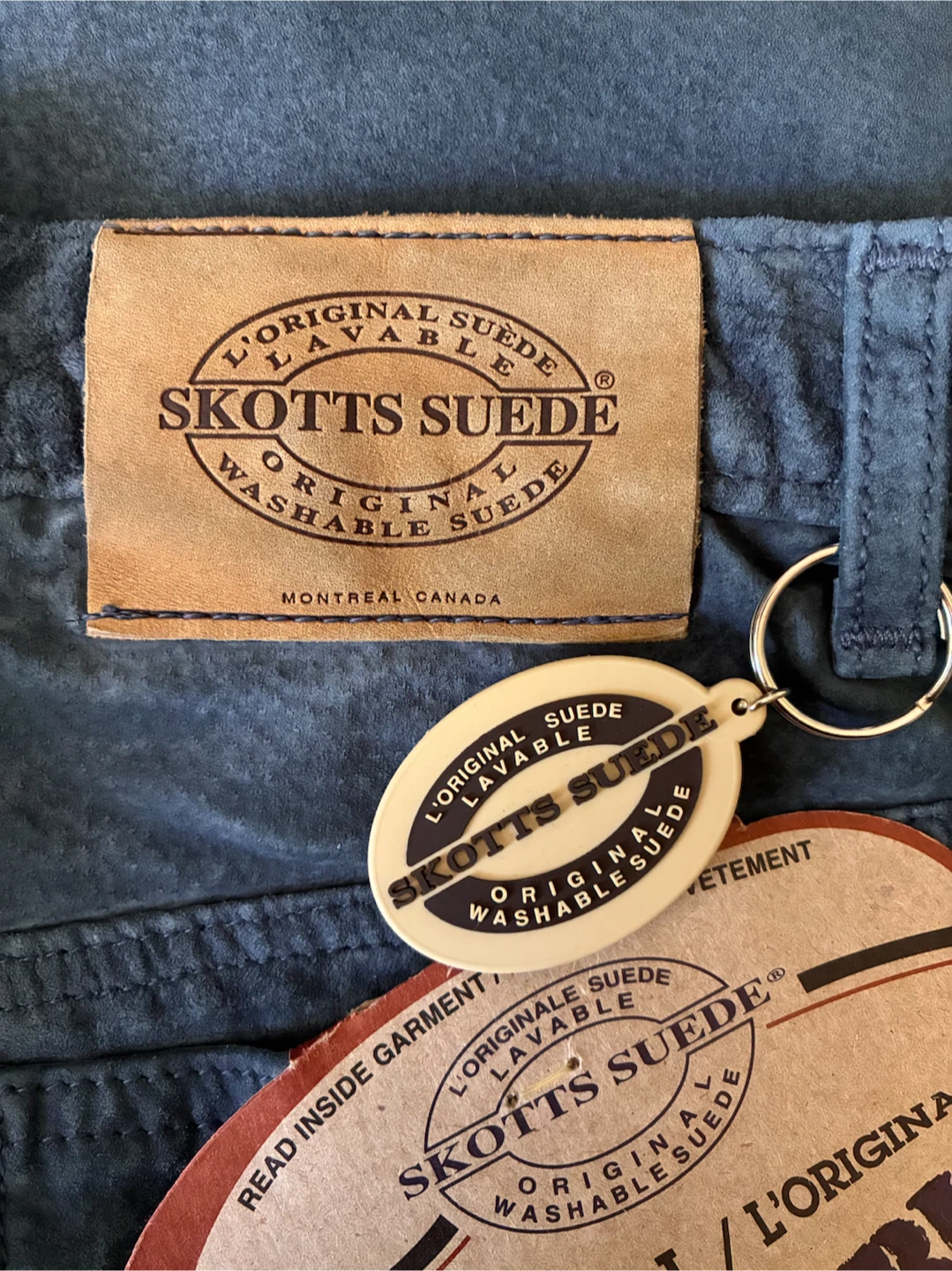 Skotts Suede Washable Suede Pants Size 10/32 - photo 2