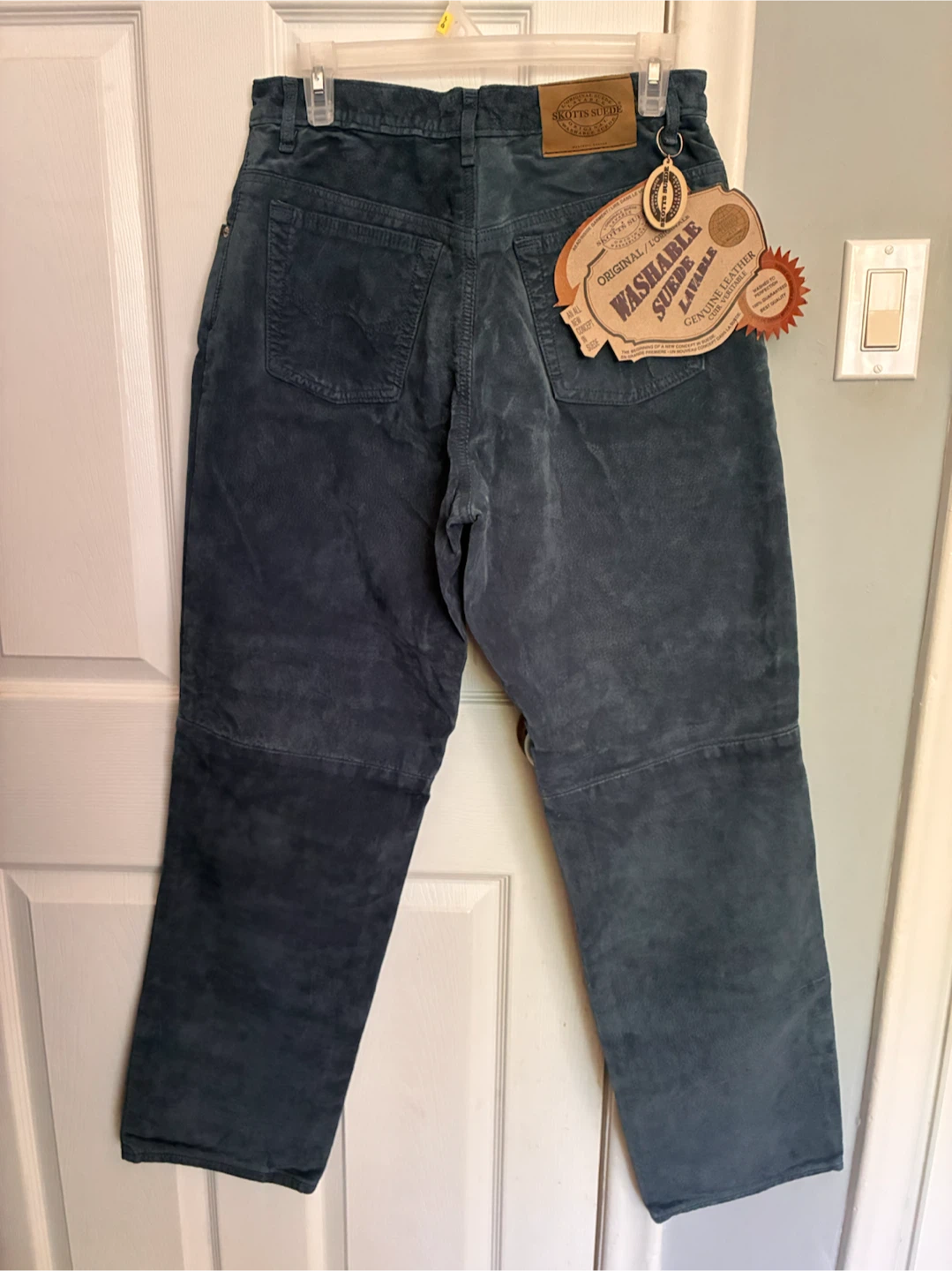 Skotts Suede Washable Suede Pants Size 10/32 - photo 3