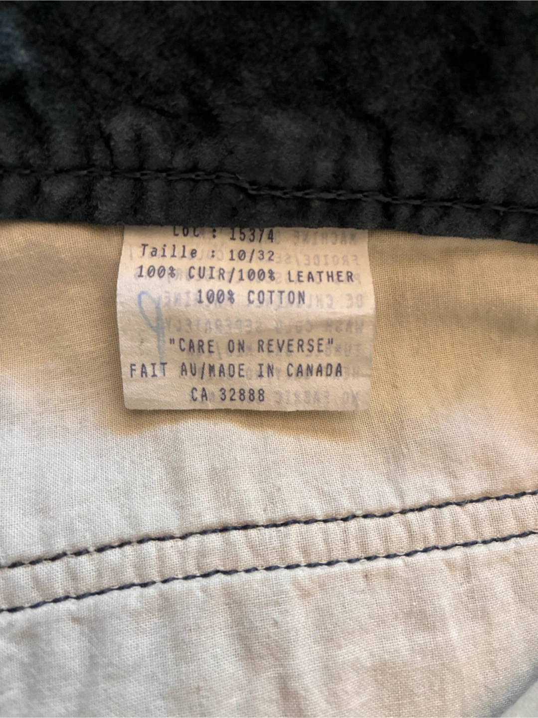 Skotts Suede Washable Suede Pants Size 10/32 - photo 4