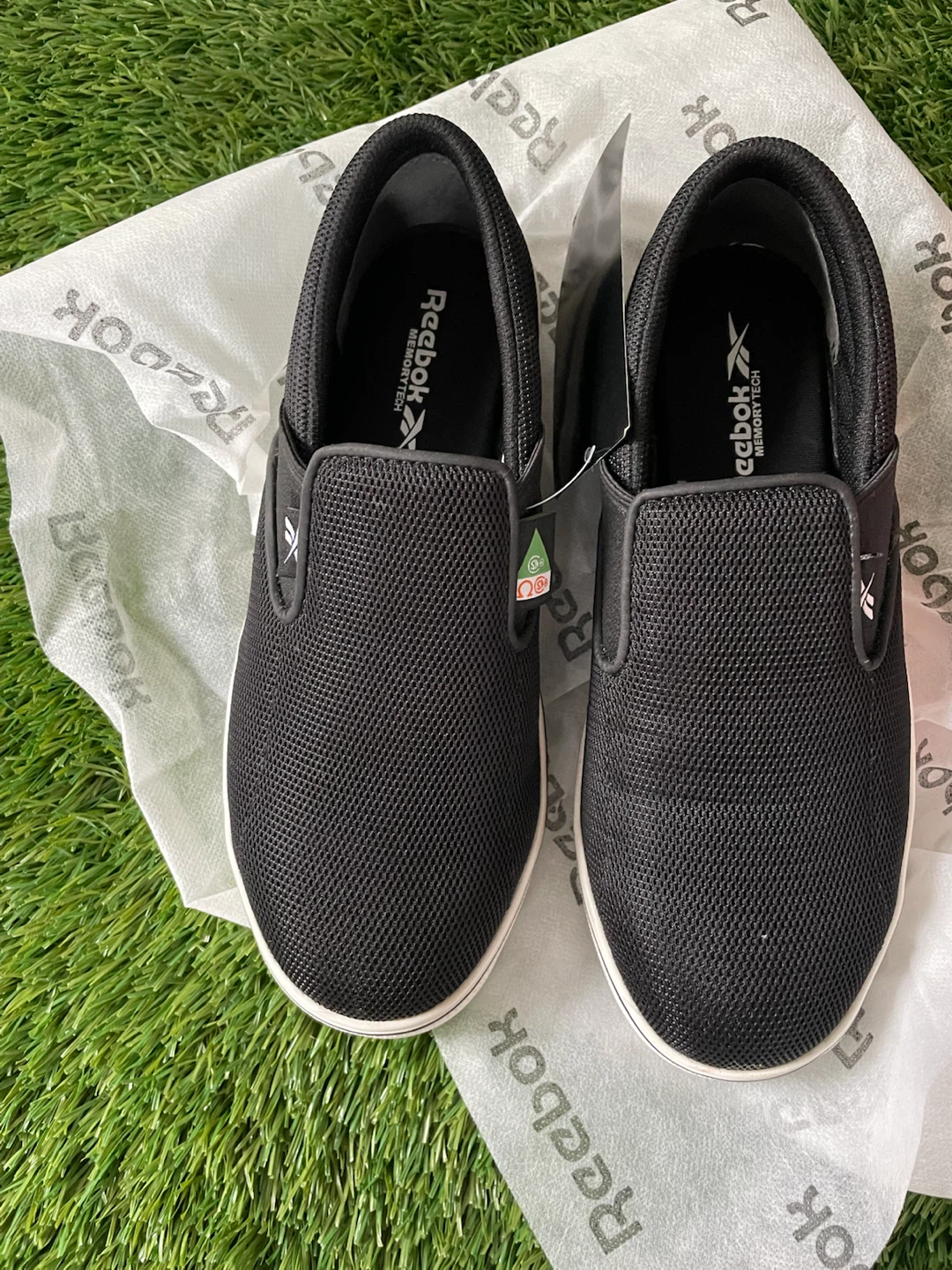 Reebok MemoryTech Steal Toe Slip-On Shoes - photo 2