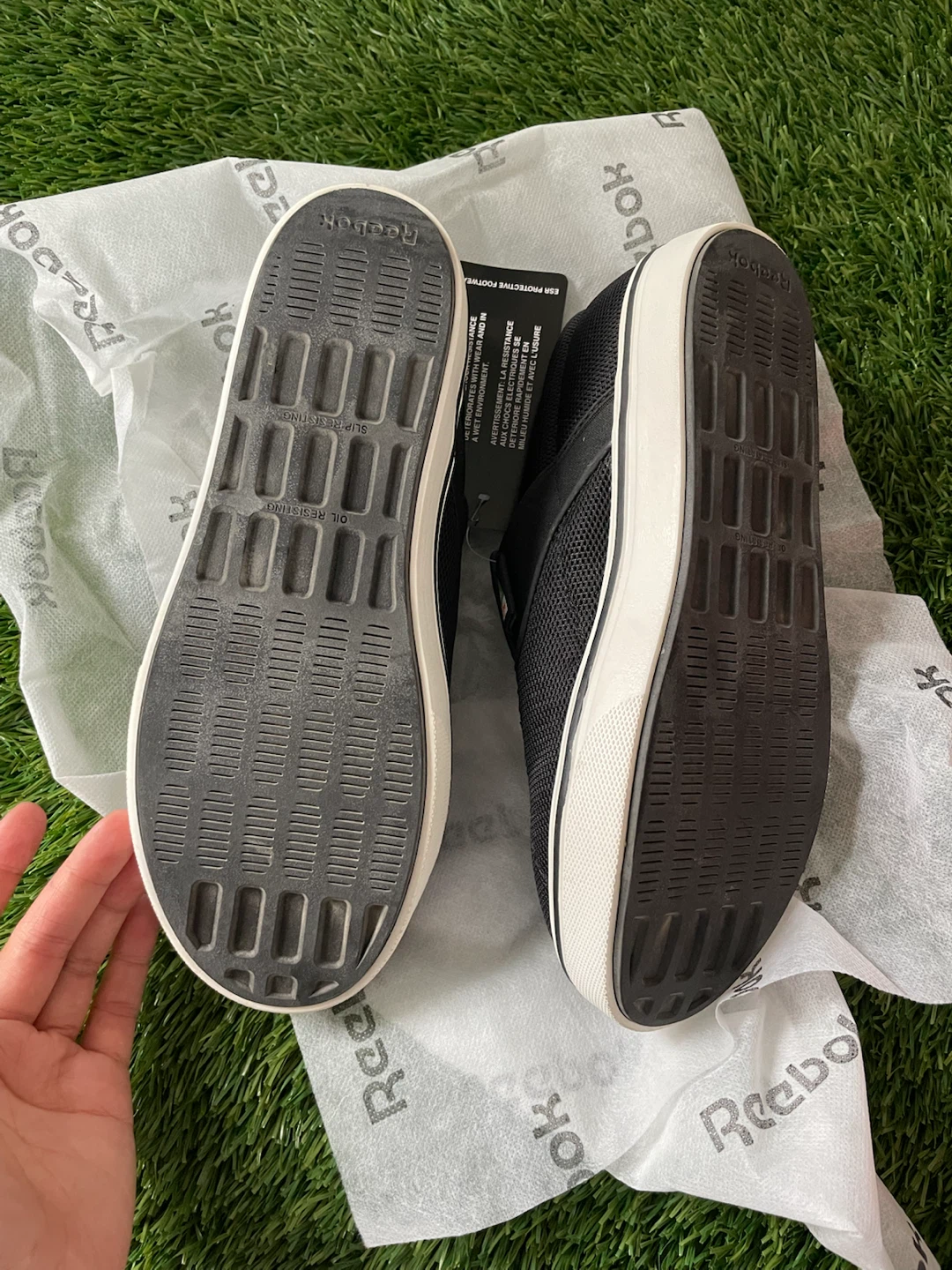 Reebok MemoryTech Steal Toe Slip-On Shoes - photo 3