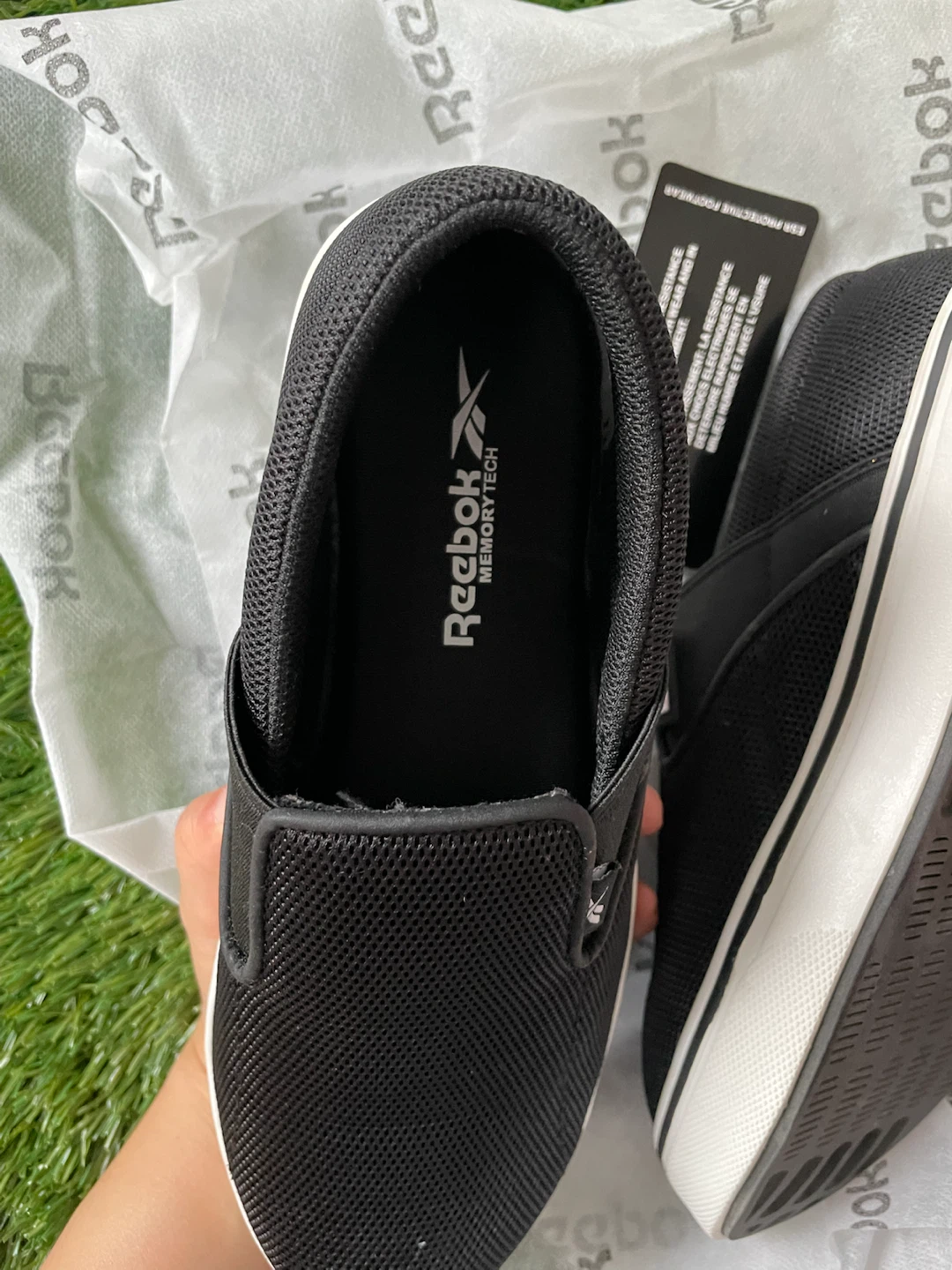 Reebok MemoryTech Steal Toe Slip-On Shoes - photo 4