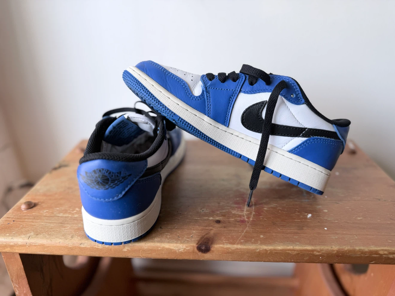 Air Jordan 1 Retro Low OG GS "Game Royal"( Women’s Size 6)