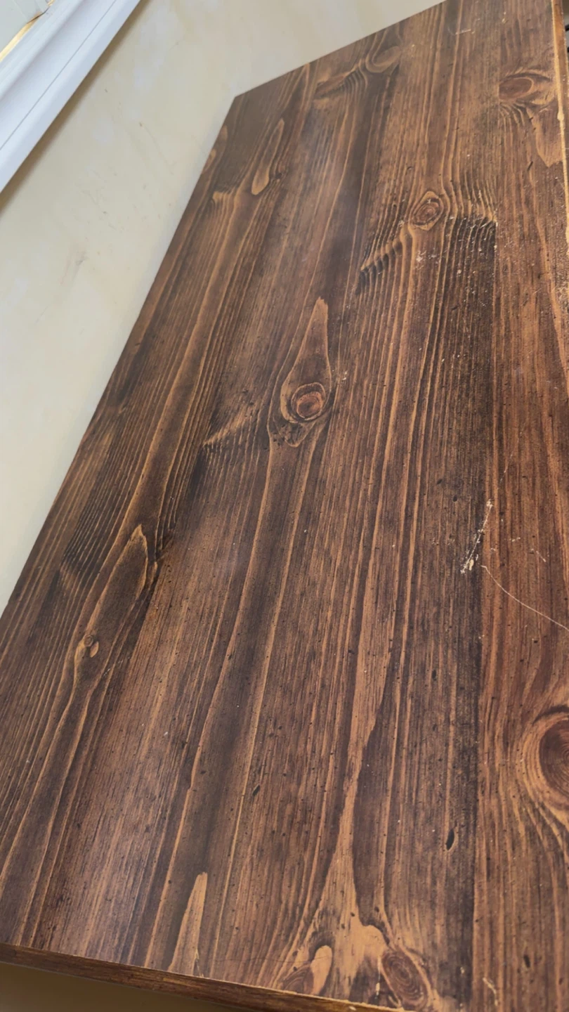 Wooden Desk with Drawers - photo 4