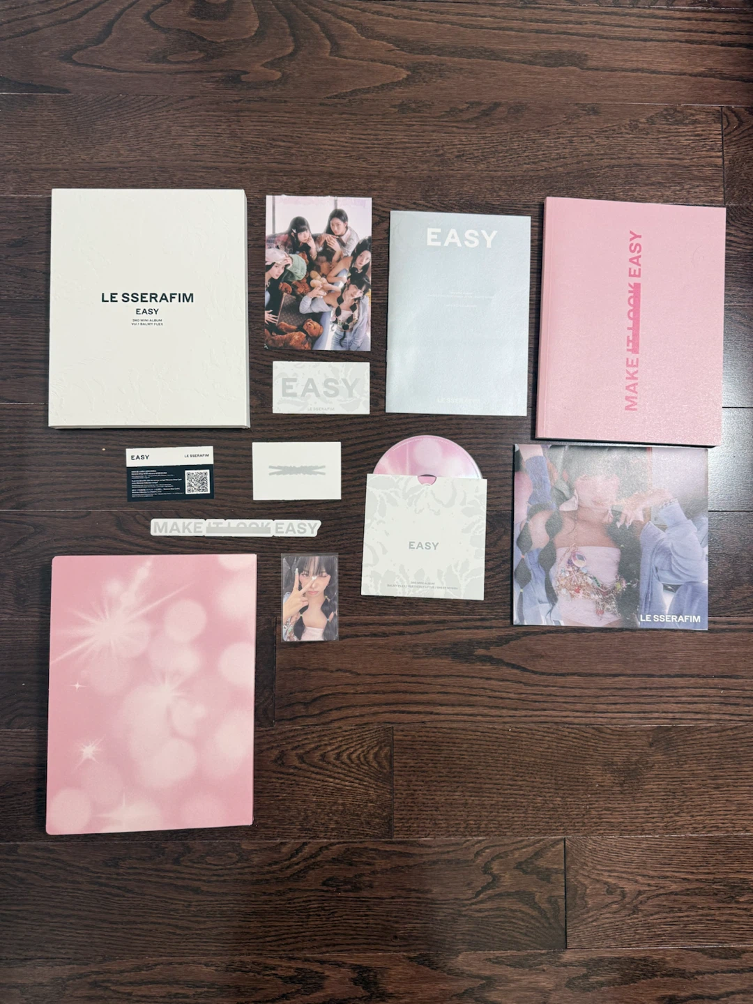 LE SSERAFIM EASY 3rd Mini Album Vol.1 Balmy Flex K-Pop CD - photo 2
