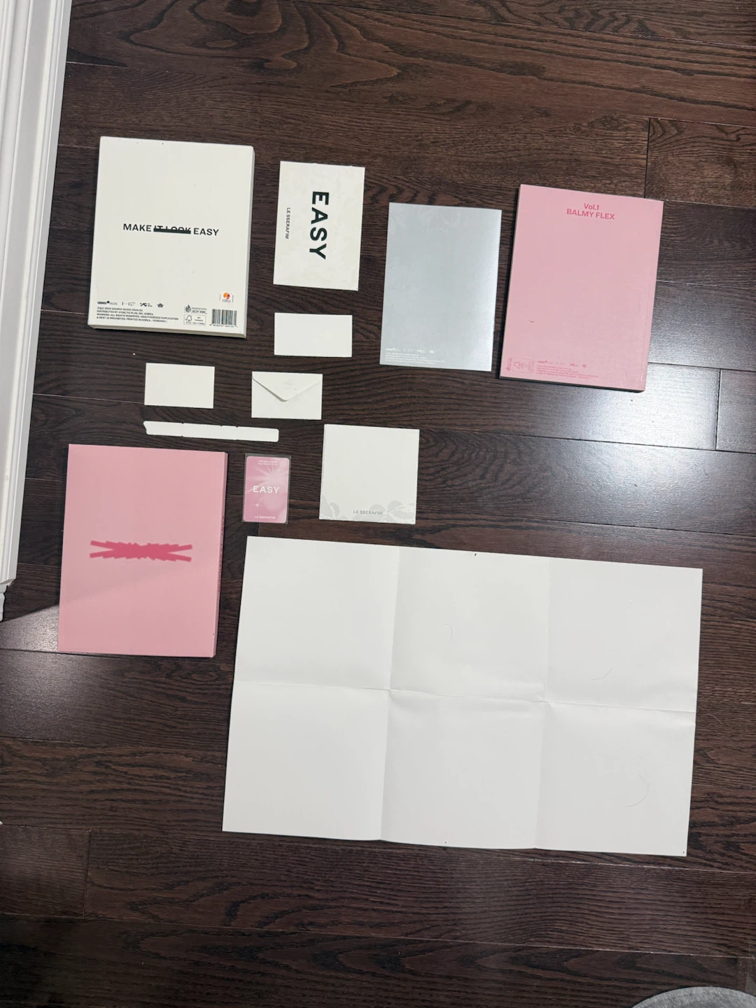 LE SSERAFIM EASY 3rd Mini Album Vol.1 Balmy Flex K-Pop CD - photo 3