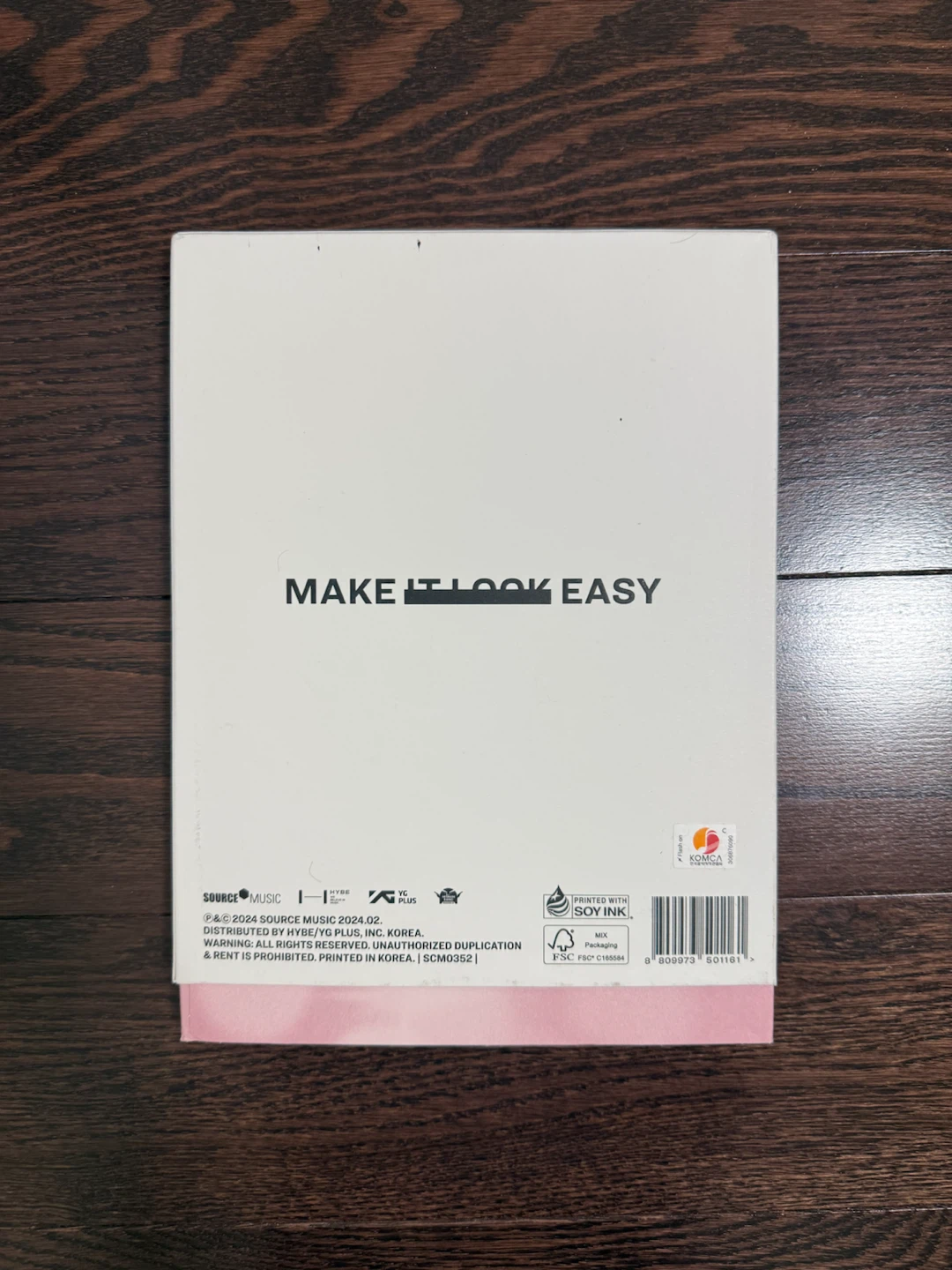 LE SSERAFIM EASY 3rd Mini Album Vol.1 Balmy Flex K-Pop CD - photo 5