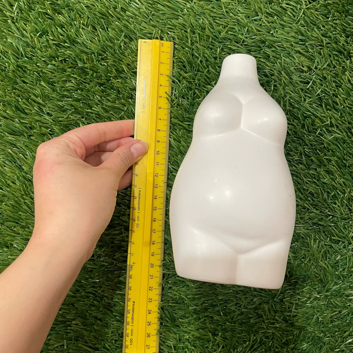 White Ceramic Body Vase