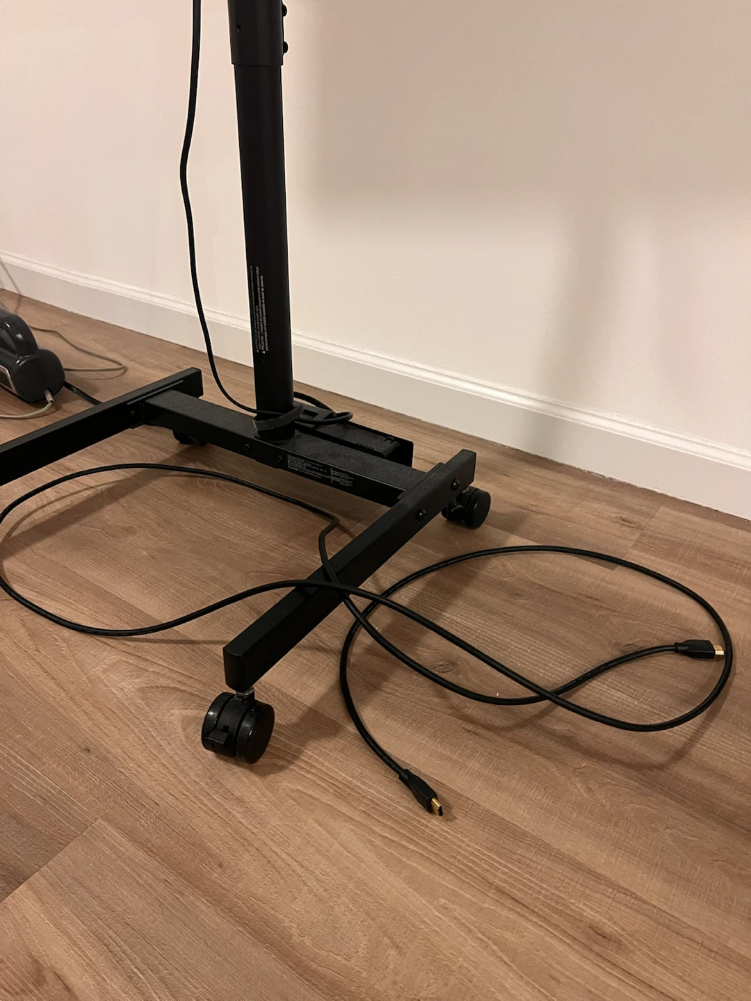 43” Insignia Smart TV + Rolling TV Stand - - photo 2