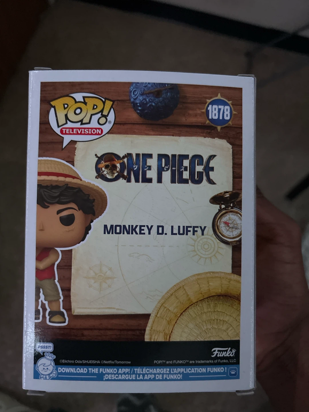 Funko Pop! One Piece Monkey D. Luffy #1878 Vinyl Figure - photo 3