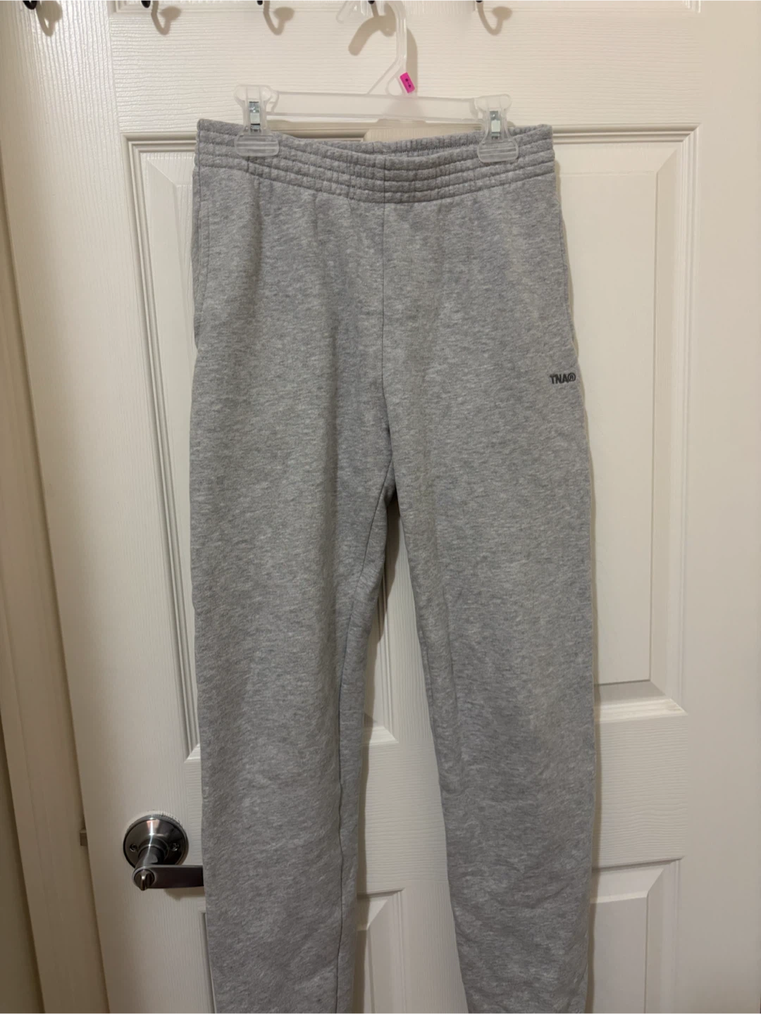 TNA Sweatfleece Cozy Fleece Pants XS Grey
