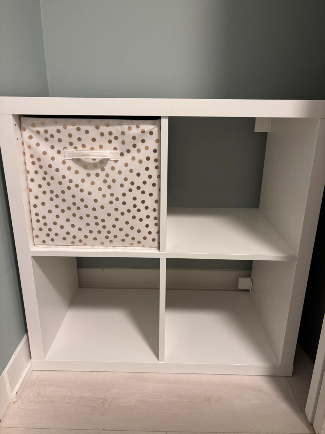 White 4-Cube Storage Unit from IKEA