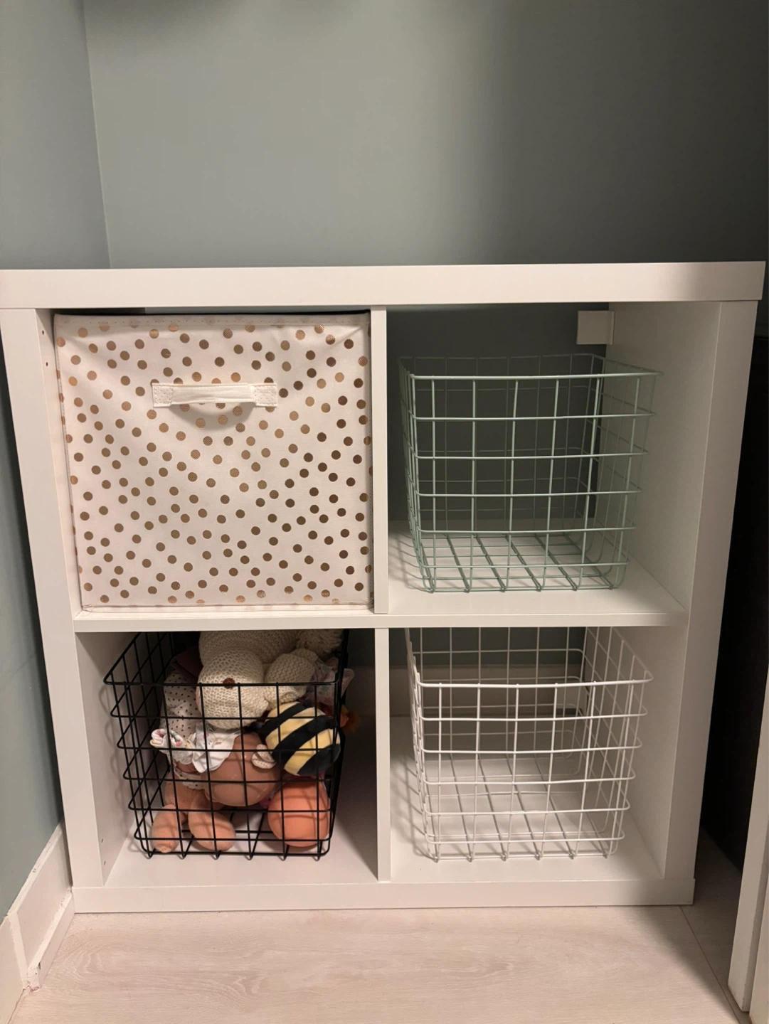 Set of 3 Wire Storage Baskets - photo 4