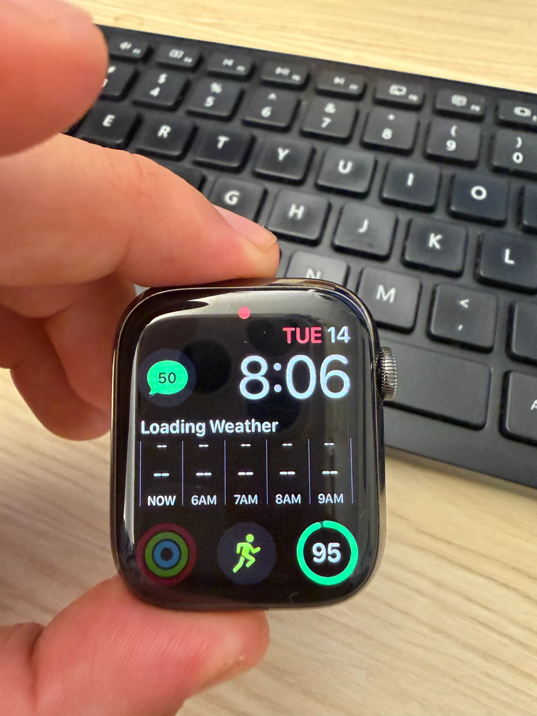 Apple Watch Series 8 GPS 45mm Stainless Steel Case - photo 5