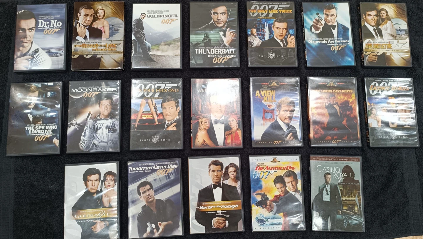James Bond 007 DVD Collection