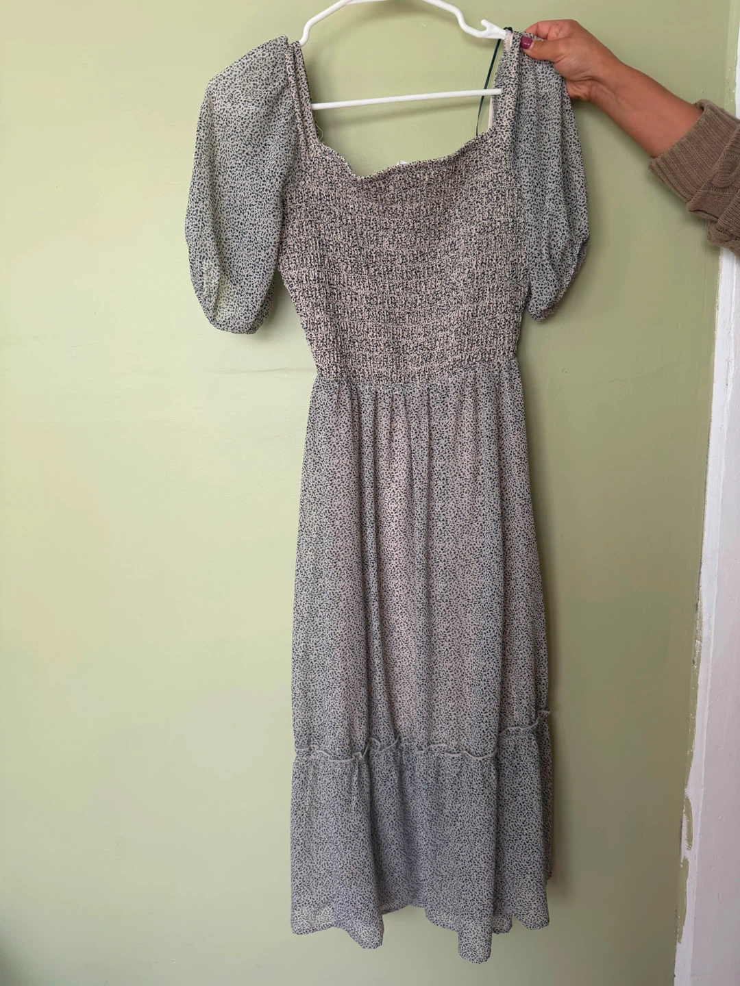 Sienna Sky Women's Smocked Midi Dress