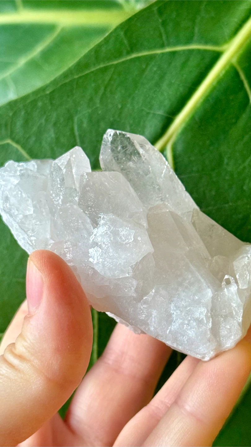 Brazilian Clear Quartz Terminated (6) Crystal Cluster - photo 2
