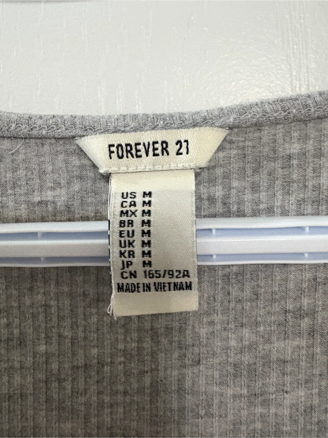 Forever 21 Ribbed Grey Bodysuit - photo 3