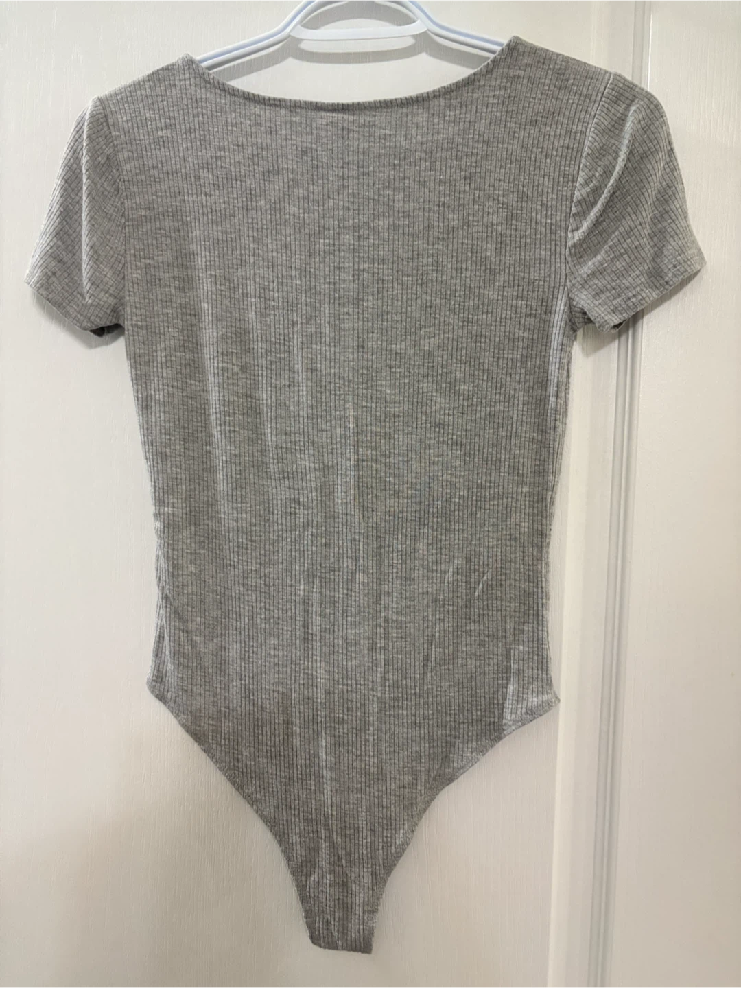 Forever 21 Ribbed Grey Bodysuit - photo 4