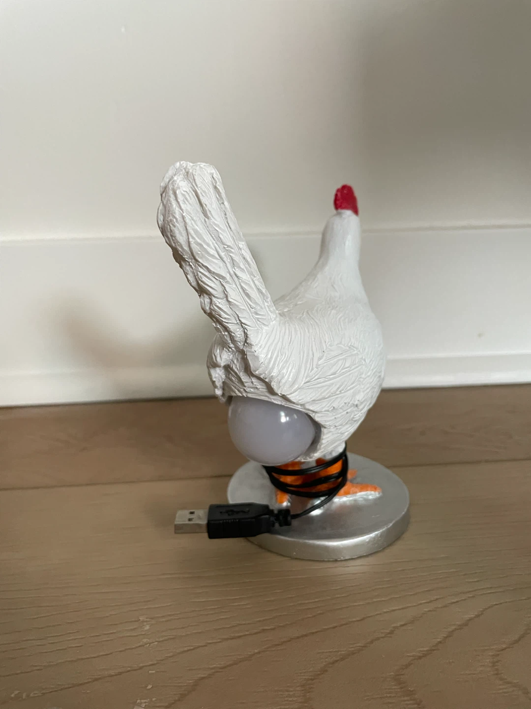 Novelty Chicken Lamp - USB Powered - photo 3