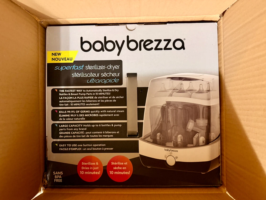 BNIB Baby Brezza Superfast Sterilizer-Dryer BRZ0083 - photo 2